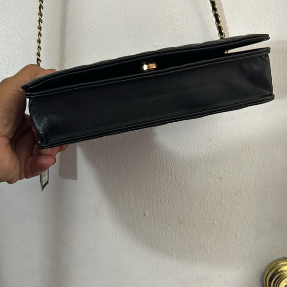 Bradley Mishka, big diamond cross body with round studs black - Picture 4 of 6